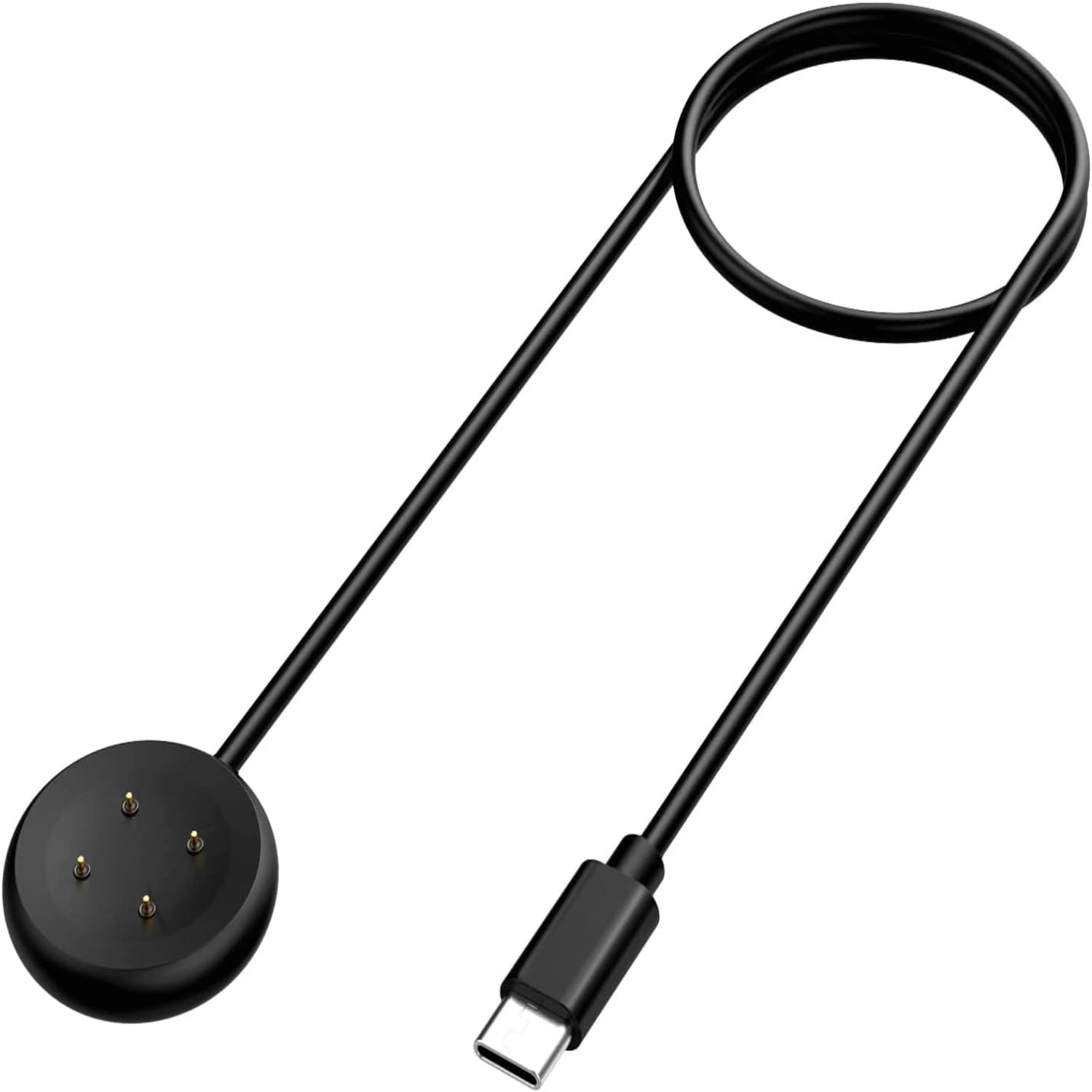 Caricabatterie compatibile con Pixel Watch 2 e Versa 4/Versa /Sense 2/Sense/ LTE, cavo USB da 3 piedi con ricarica rapida di tipo C