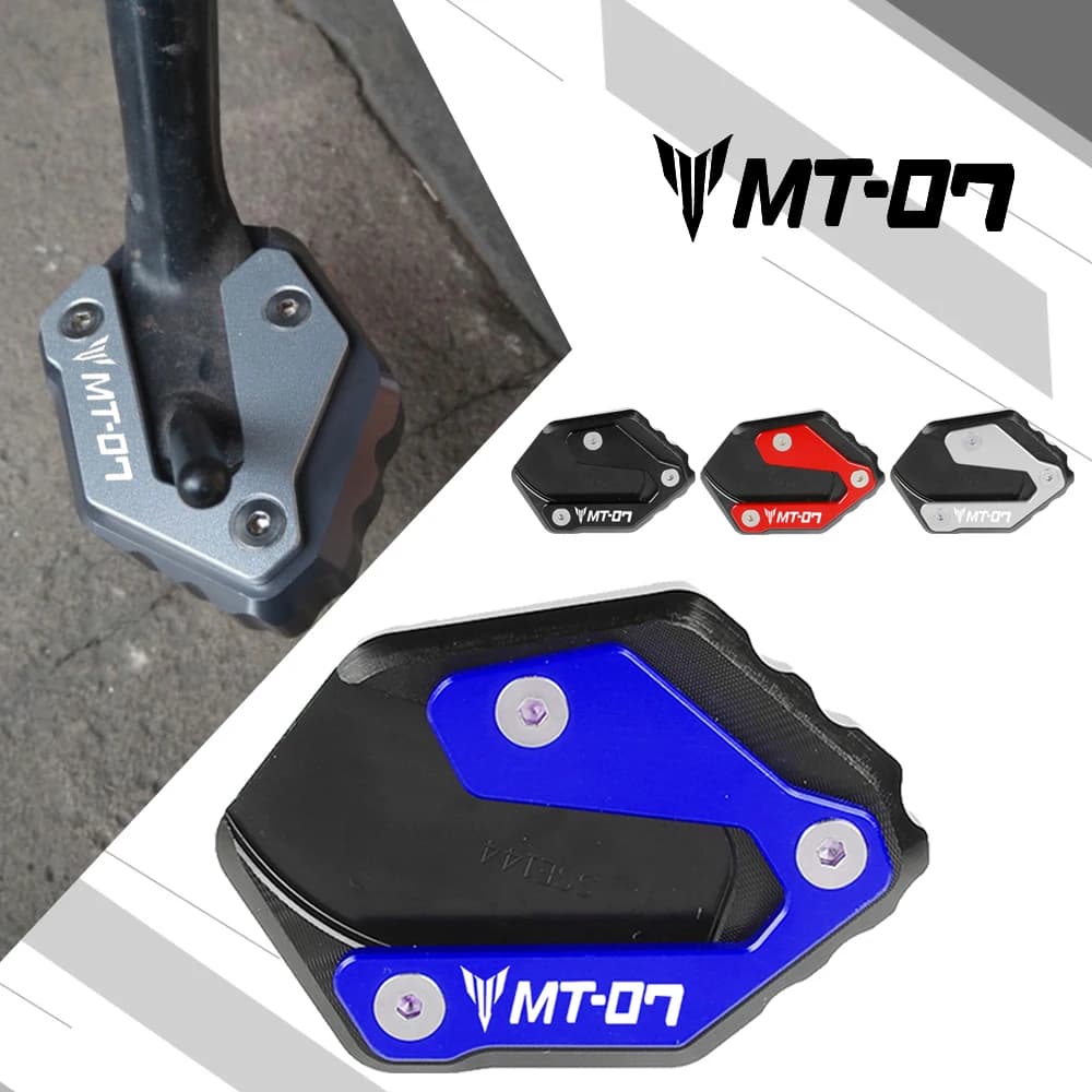 Tracer 700 MT07 MT 07 mt07 Cavalletto laterale per moto Ingrandisci Cavalletto di estensione del piede per Yamaha YZF-R7 XSR700 2014-2025 2024 NUOVO