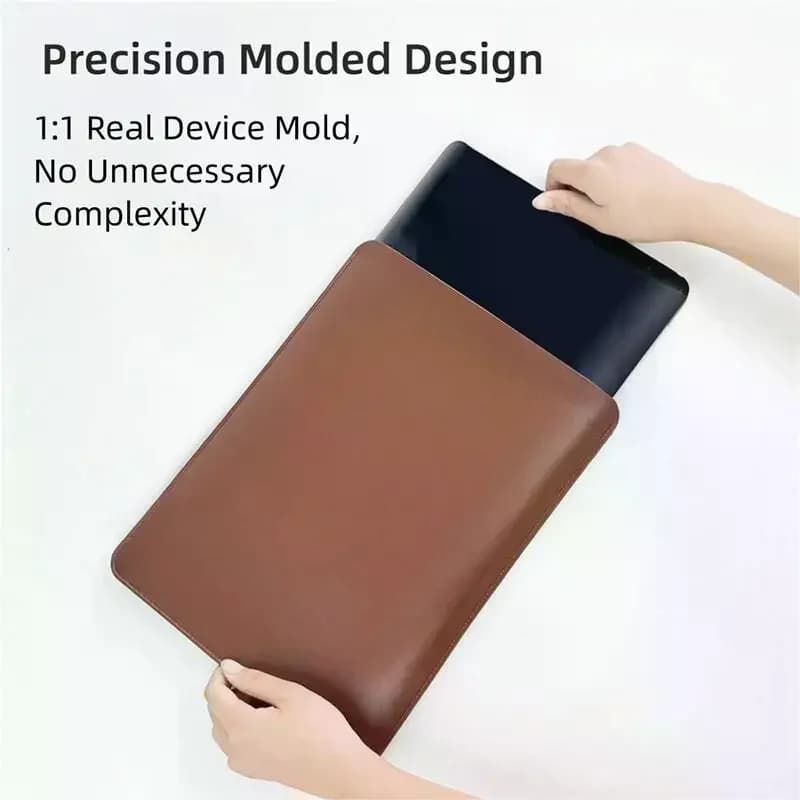 Custodia Protettiva in Pelle PU per Laptop e Tablet (12-16 Pollici) - Impermeabile e Antiurto