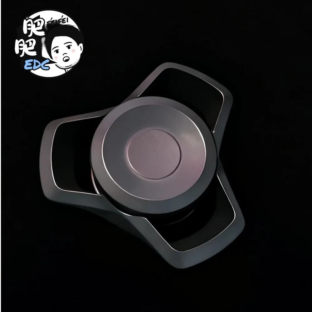 FeiFei EDC Ocean Current Fidget Spinner Fidget Toys Spinner Fidget a tre pale in metallo per adulti