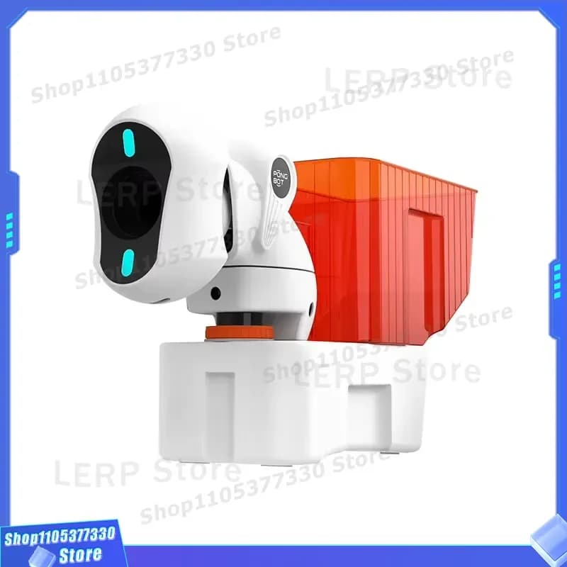 Pongbot Nova Portable Table Tennis Robot Home Single Training Machine Built in Fairway Plastic Material Automatic Ball