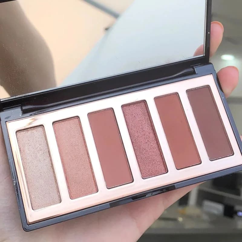 Bestseller di Moda: Palette Ombretti CT Brand 6 Colori 8.2g, Finitura Opaca e Perlata, Serie Colori Naturali, Cosmetici per Occhi