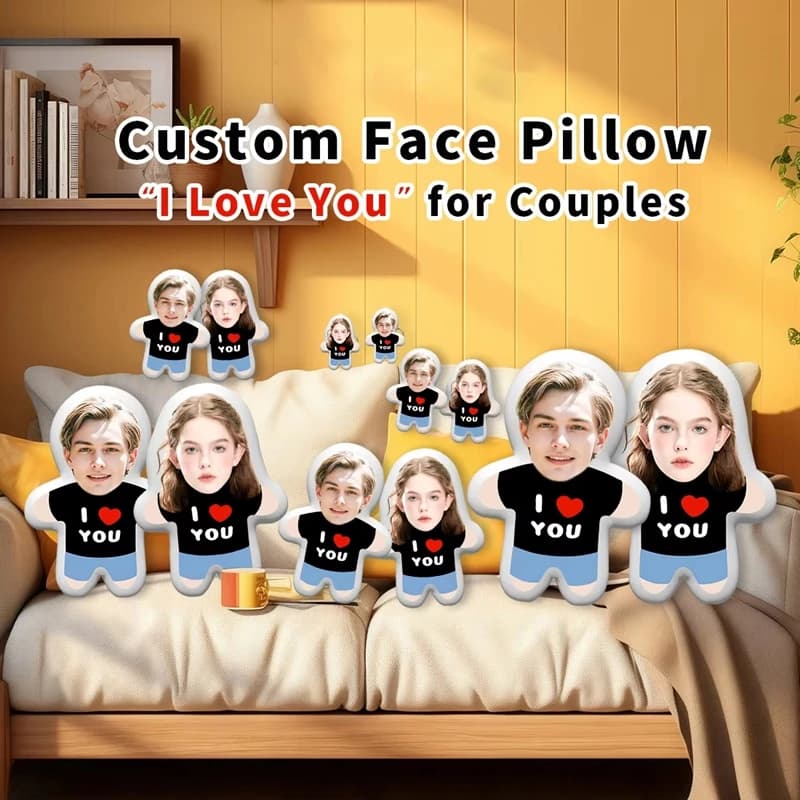Cuscini di peluche carini personalizzabili che personalizzano il tuo esclusivo regalo di compleanno di Pasqua per la festa della gratitudine della mamma o l'evento di Halloween