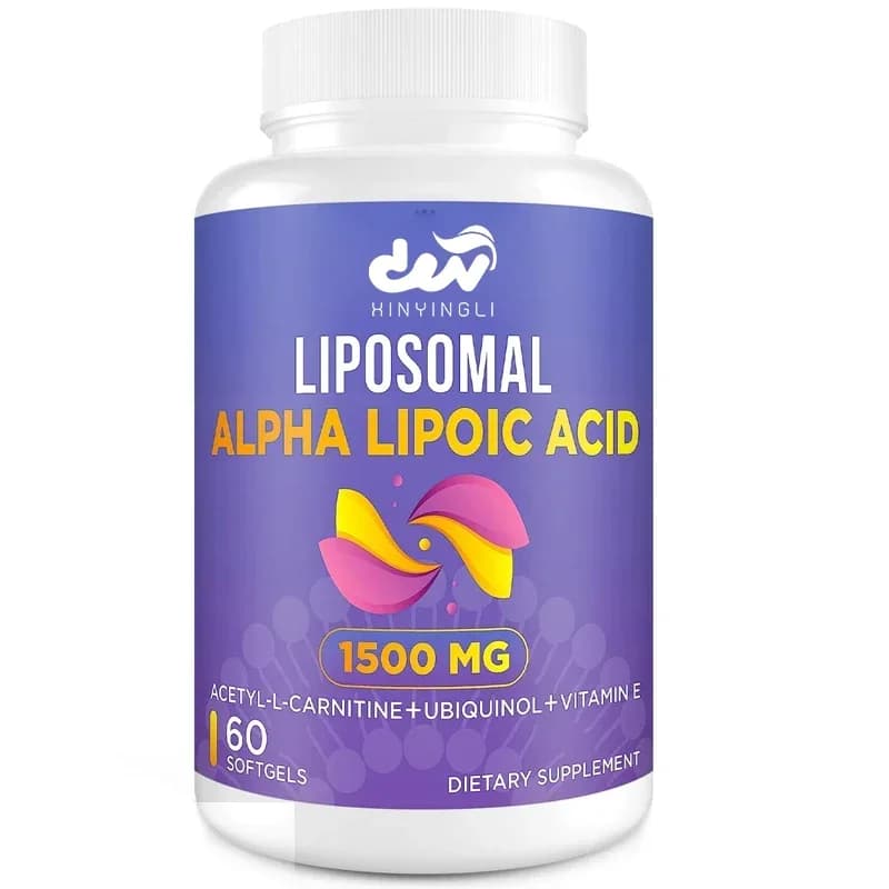 Vitamin E Liposome Capsules Antioxidant supplement for glucose metabolism nerve energy cardiovascular system Health support