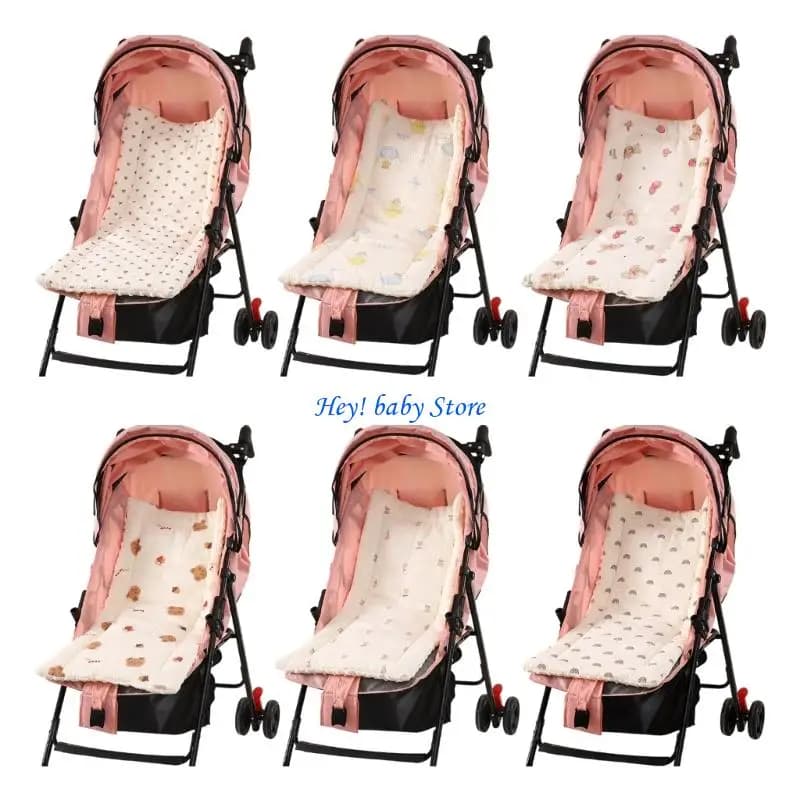 Q1FE adorabile pad supporto per bambini passeggini per bambini fodera del carrello rimovibile
