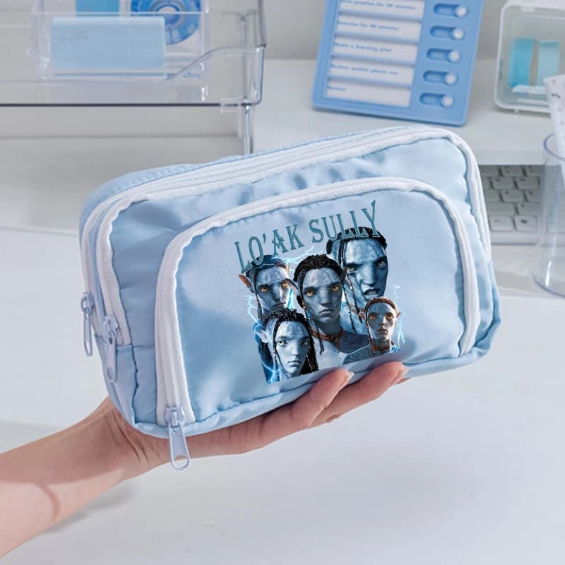Avatar Fire and Ash Astucci per matite Bambini New Disneys Simpatiche borse per cancelleria Studente Scuola Desktop Organizer Astuccio per penne Regalo per bambini