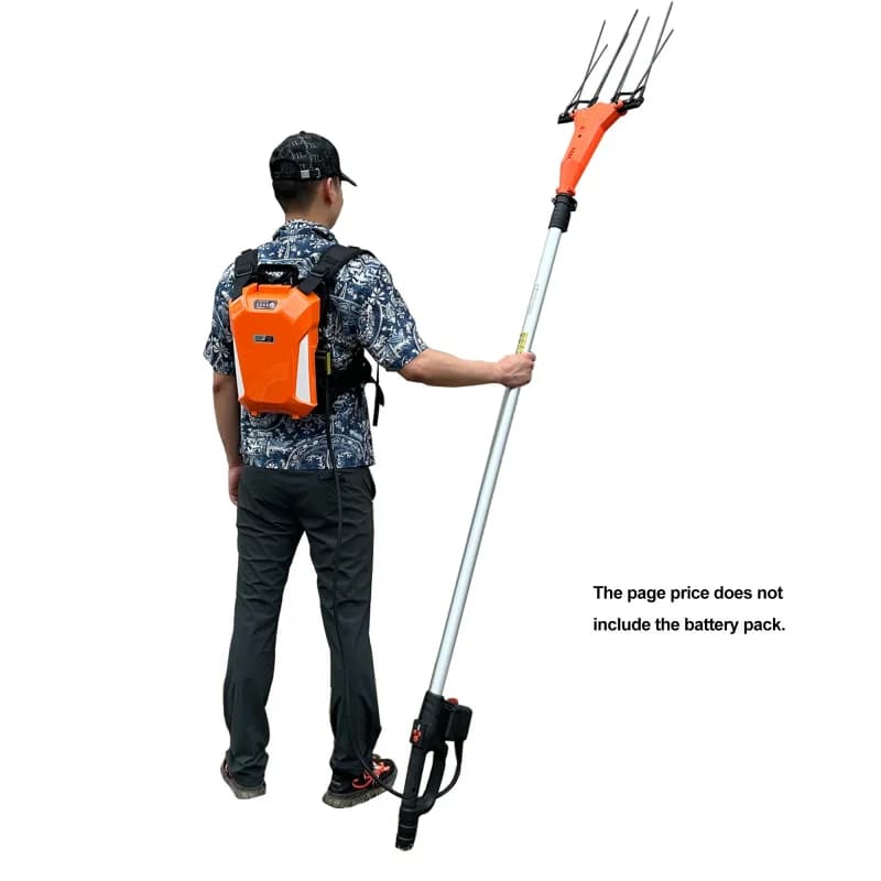 20V Backpack Battery Powered Electric Tree Harvest Picking Olive Harvester Harvesting Shaker Machine
