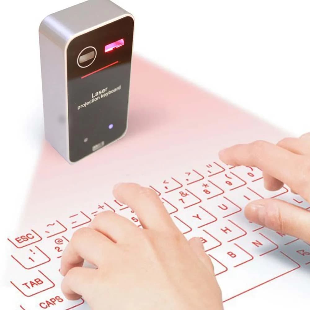 Tastiera laser wireless portatile Tastiera Bluetooth con proiezione virtuale per smartphone Android Tablet PC Notebook Dropshipping