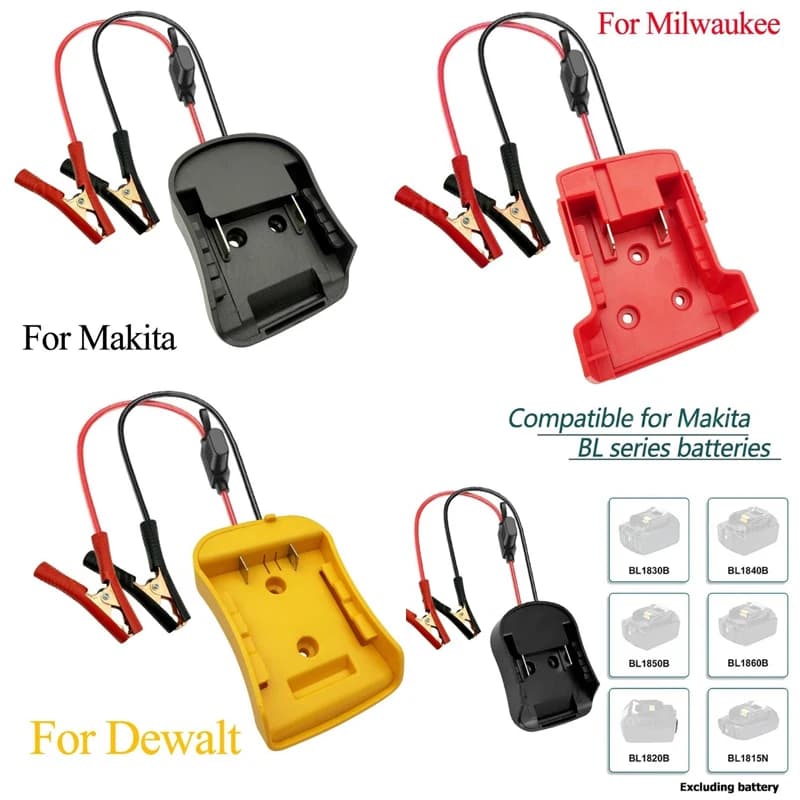 1 pz accenditore avviamento di emergenza accessori fai da te 18 V accenditore avviamento di emergenza batteria al litio per auto e moto alimentatore di emergenza