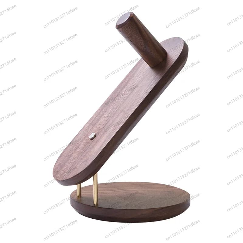 Adatto per asciugacapelli Staffa verticale per asciugacapelli Rack di stoccaggio HD15 Accessori in legno massello