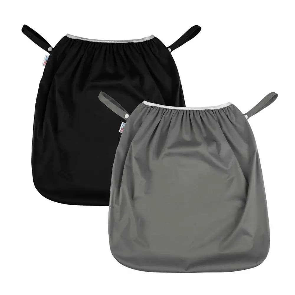 Reusable Diaper Pail Liner Cloth Diaper Rubbish Bag Laundry Kitchen Garbage Cans Black Grey Small Size 5 Gallon LLS-B2629