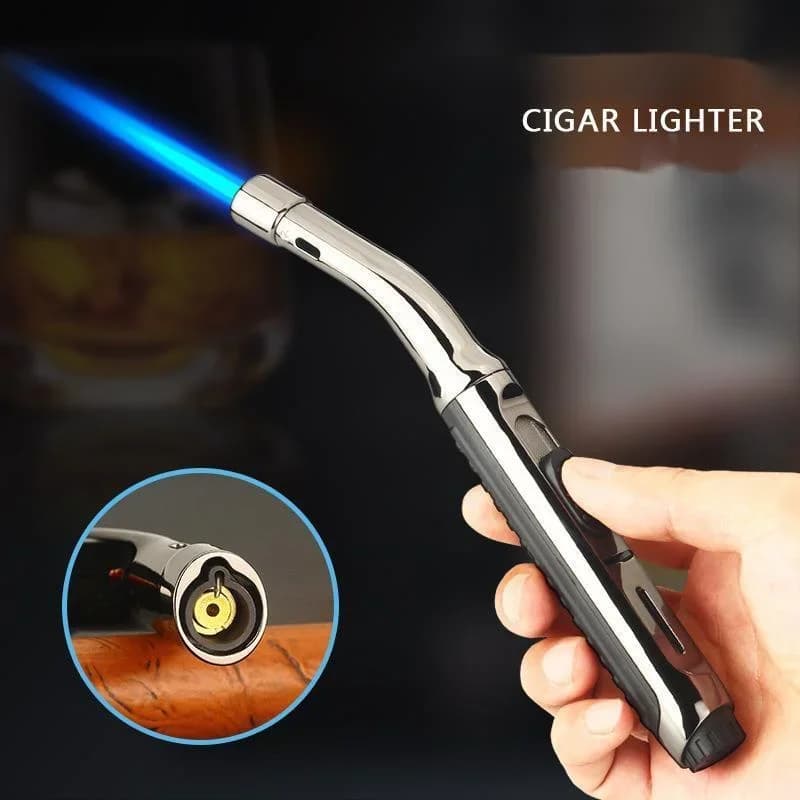 Accendino antivento a getto Pistola a spruzzo a gas Accendisigari Barbecue all'aperto Accensione da cucina Saldatura Accendino turbo ad alta temperatura