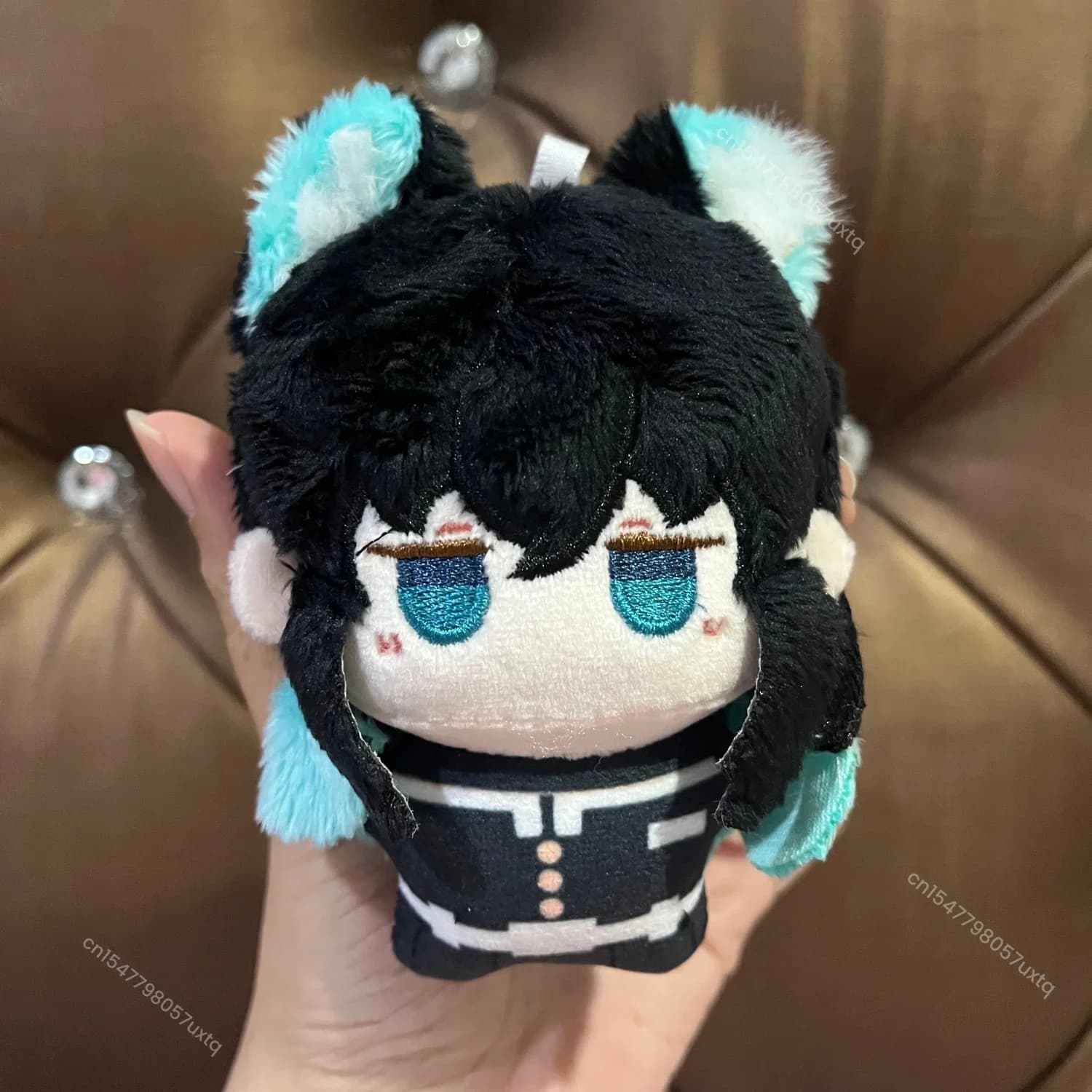 Kawaii Anime Peluche in stile giapponese Portachiavi adorabile Figura di pezza carina Ciondolo per bambola Collezione di cartoni animati anime Regalo per i fan