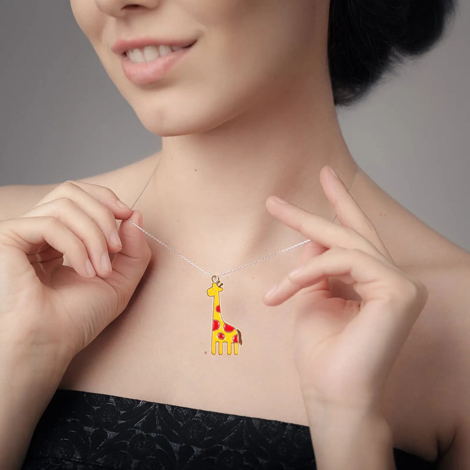 10Pcs Giraffe Alloy Pendant Charms DIY Jewelry Making Necklace Bracelet Earrings Scrapbooking Keychain Fashion Pendant