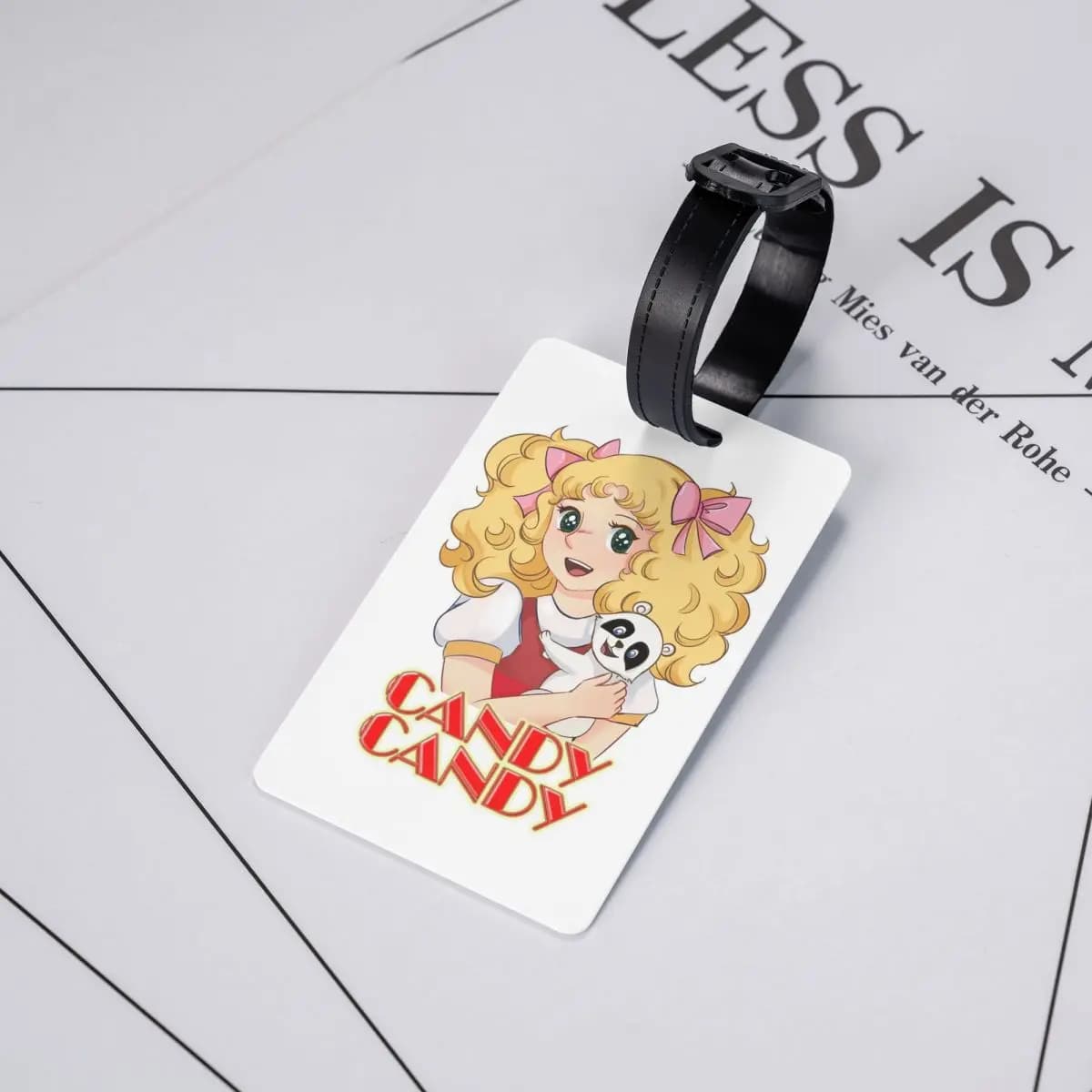 Etichette per Bagagli a Tema Anime Cartoon Candy Candy, Accessori per Valigie, Etichette Identificative per Bagagli da Viaggio con Nome e Indirizzo