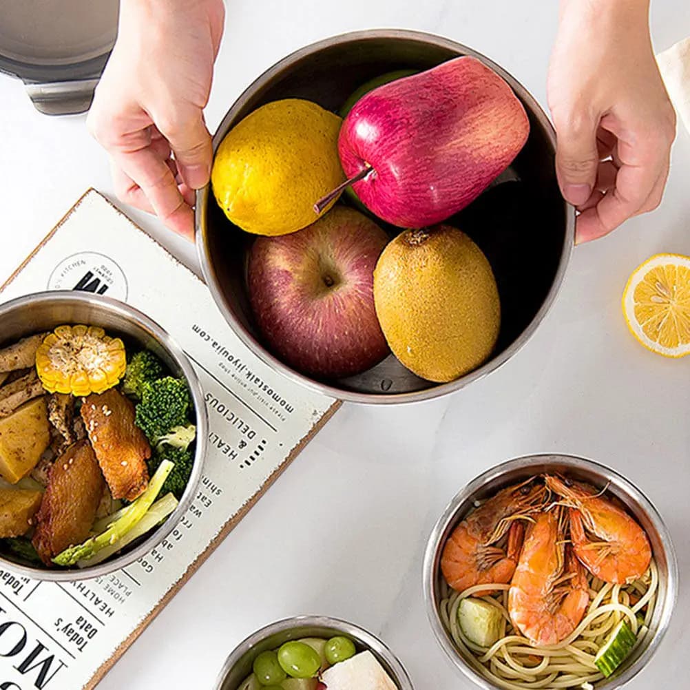 1Pcs High-Quality Leak-Proof Bento Box with Lid Large Capacity Portable Food Storage Container for Office School Picnic Salad