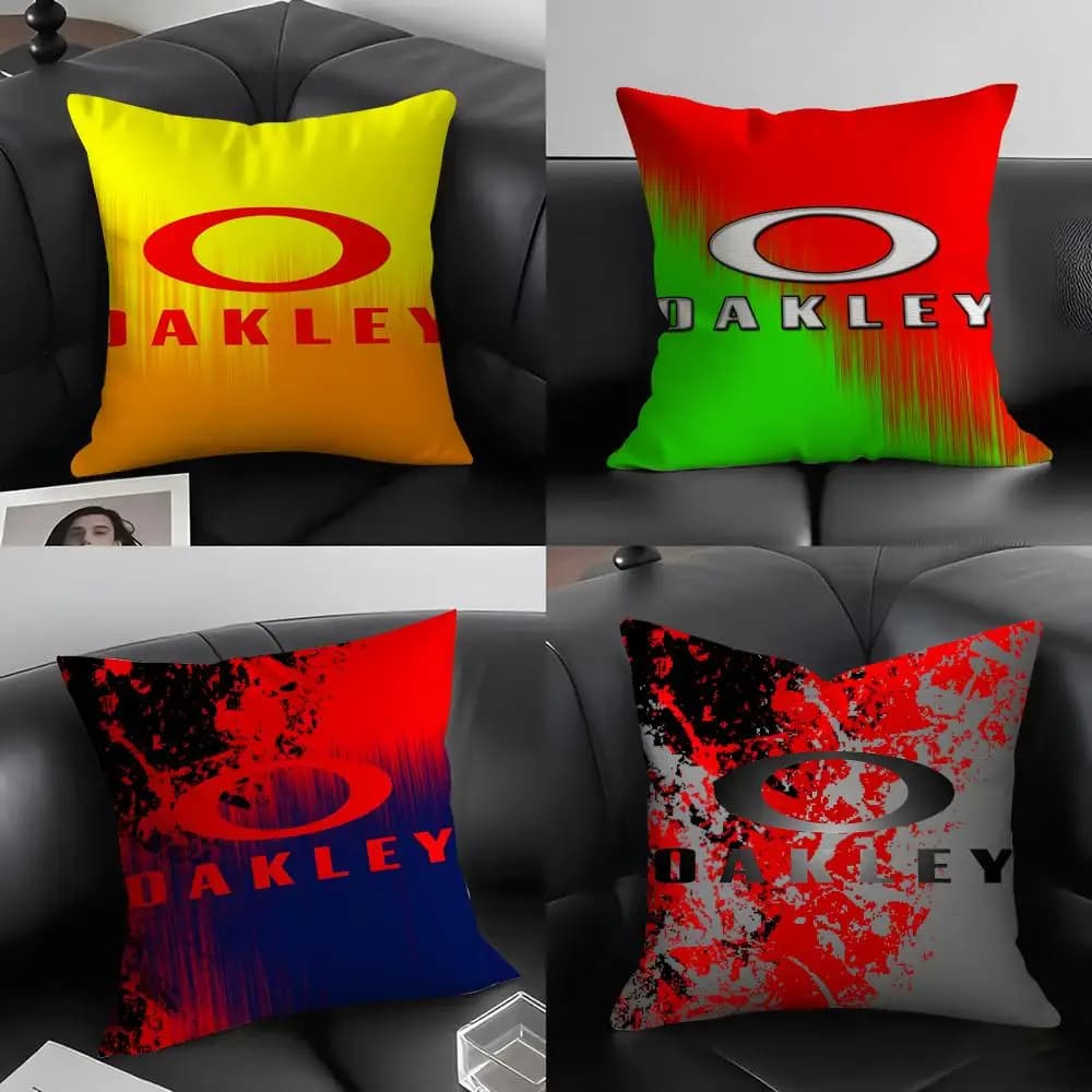 Decorative brands O-oakley Cushion Cover Elegant Comfort Pillowcase Sofa Bed Double-sided Printed Invisible Zipper Home Decor