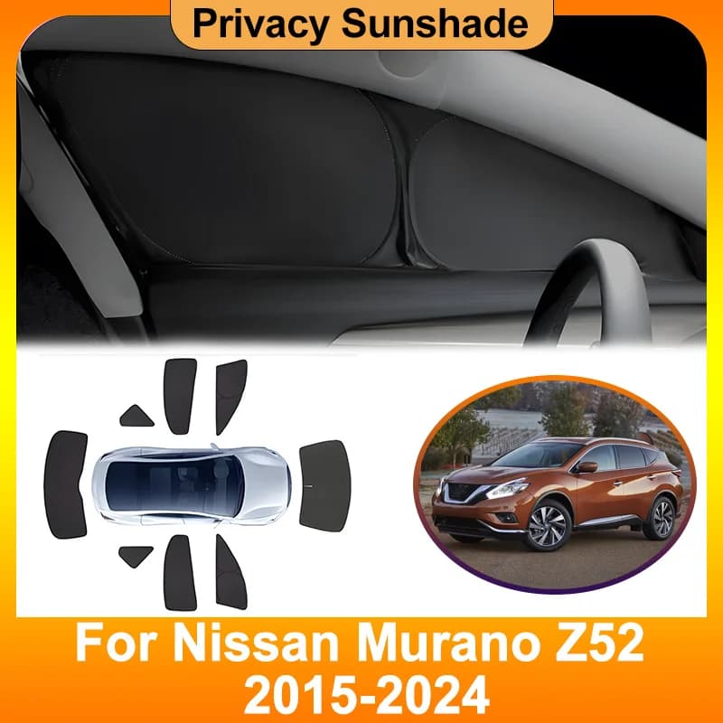 Per Nissan Murano Z52 MK3 2017 2015-2024 Auto Visiera Parasole Ombreggiatura Tenda Strumento di Protezione UV Parabrezza Copertura Accessori Auto