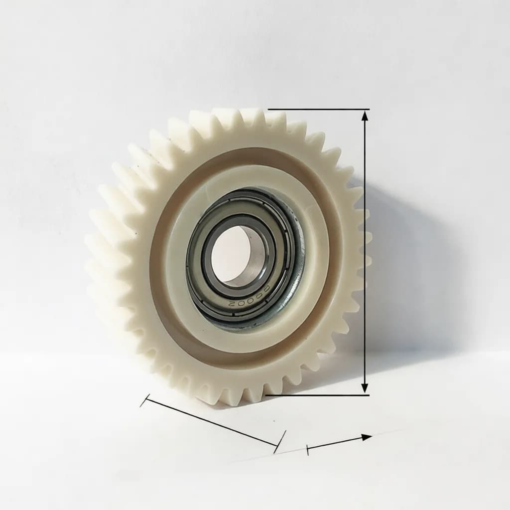 Replacement Nylon Helical Gear Accessory For 500W Electric Scooter Motor Drive System Efficient Transmission Repair Parts
