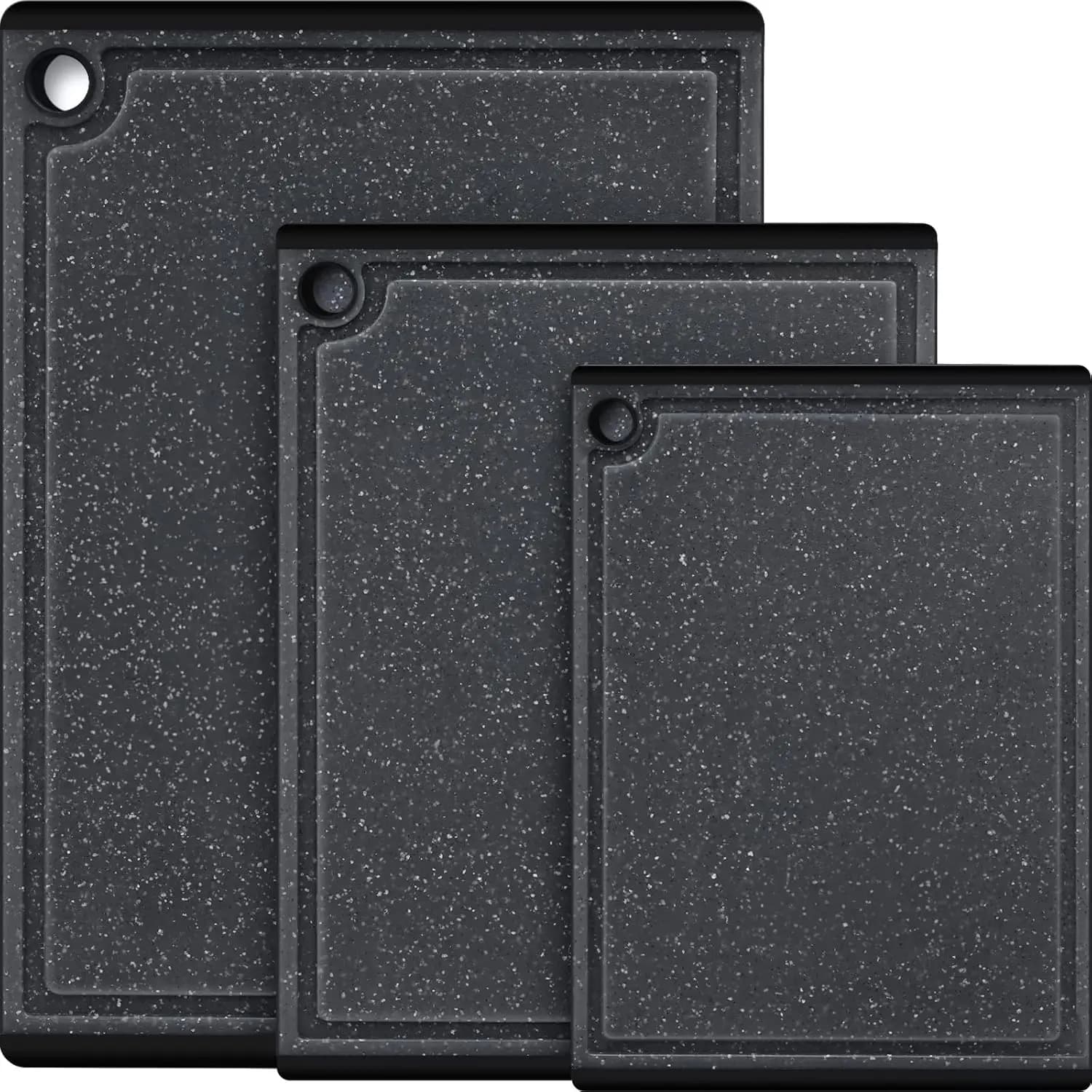 Set of 3 Sizes for Kitchen, Large Sizes Dishwasher with Anti-slip Feet and Tray Collect-Up