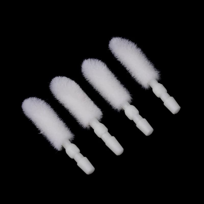 100 pz Pennelli Monouso per Trucco Cosmetico con Testina in Cotone, Strumento per Trucco Occhi e Labbra, Pennello per Lucidalabbra
