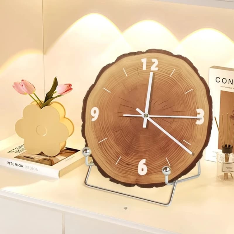 Moderno e semplice ristorante d'arte orologio pendolo decorazione da tavolo creativo orologio silenzioso ornamento pittura