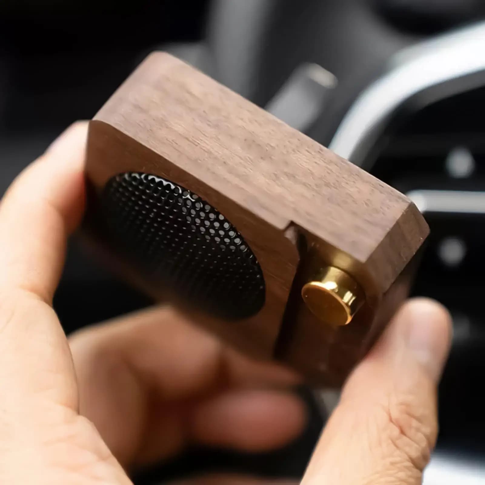 Car Scent Perfume Aromatherapy Decoration Outlet Wood Speaker Car Air Fresheners For Auto Interior Living Room Toilet Men Women