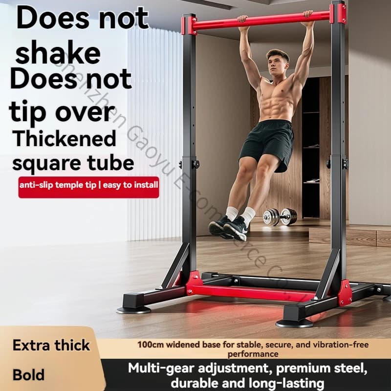 Bar Indoor Household Pull-up Device Family Sports Fitness Equipment Children's Boom Floor Single Bar Stretching Rod