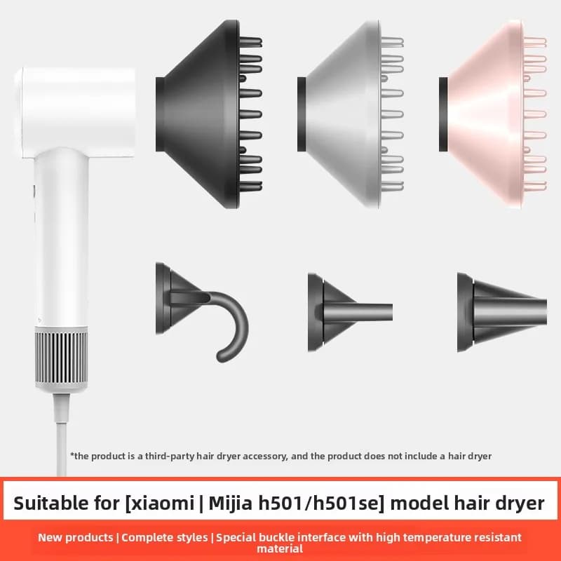 1 pcs for Xiaomi Mijia hairdryer H501 H501SE nozzle accessories for curly hair drying hood