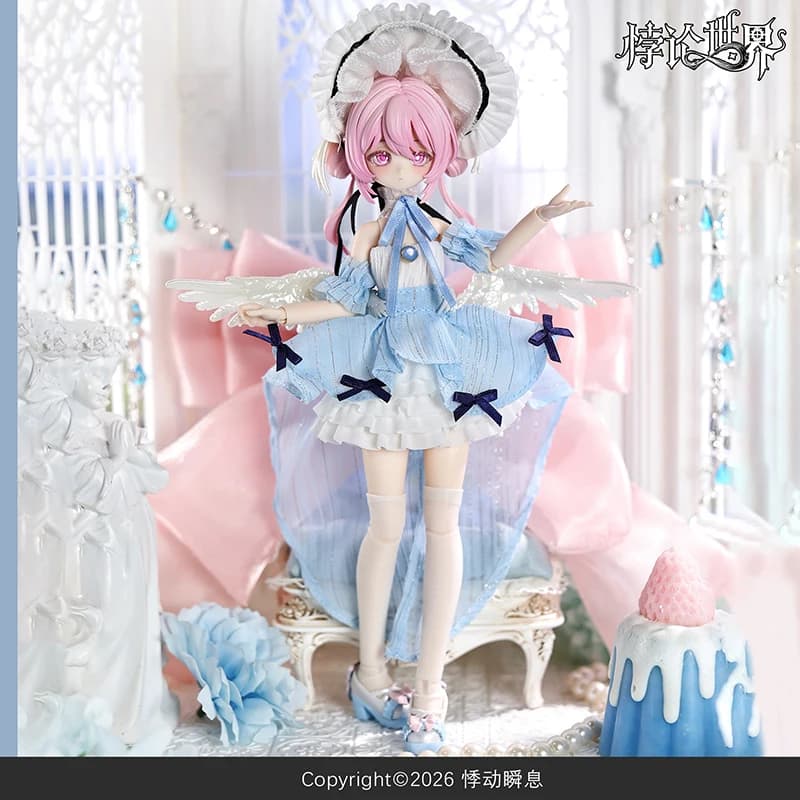 Action Figure Articolata Ufficiale Autentica Paradox World BJD Angel Body Blind Box, Ornamento Decorativo Disponibile