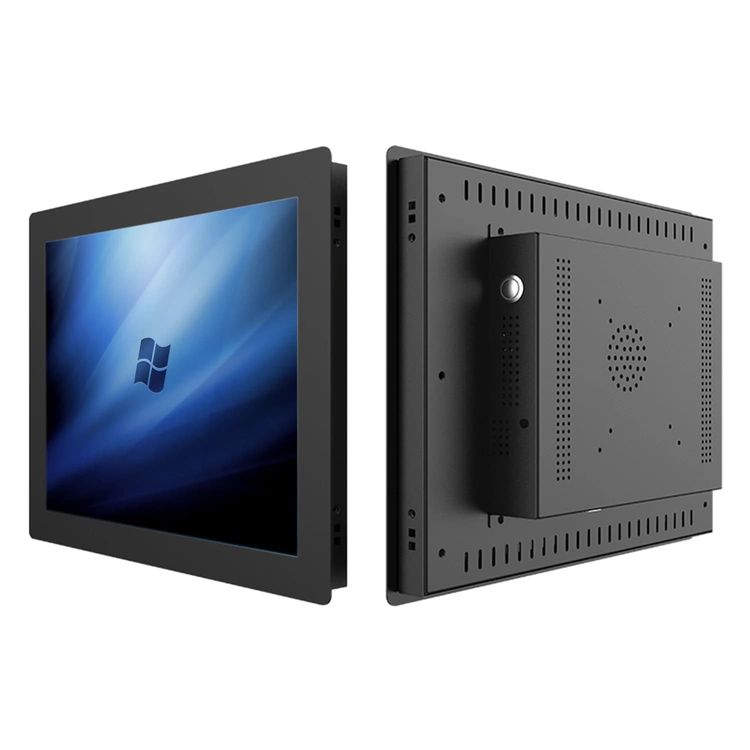19 inch industrial mini tablet pc computer all-in-one panel pc with resistive touch screen built-in wifi rs232 com for win10 pro