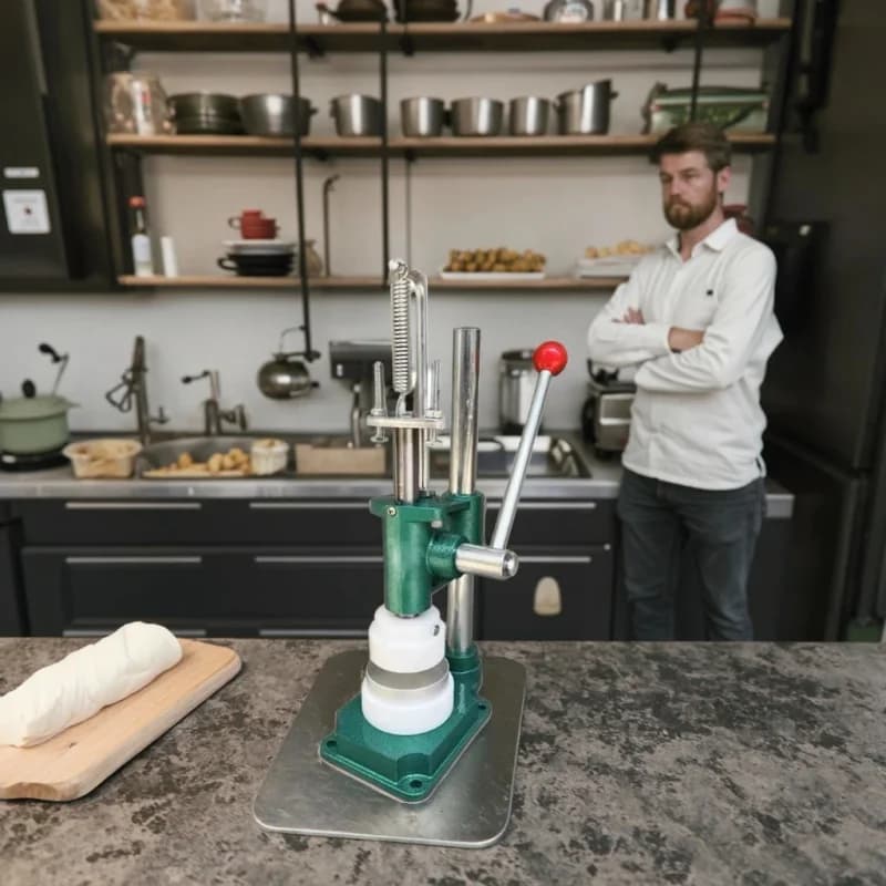 Pressa manuale per creare conchiglie per crostate, macchina per la formatura di conchiglie per crostate di uova, strumento per pressare la pasta