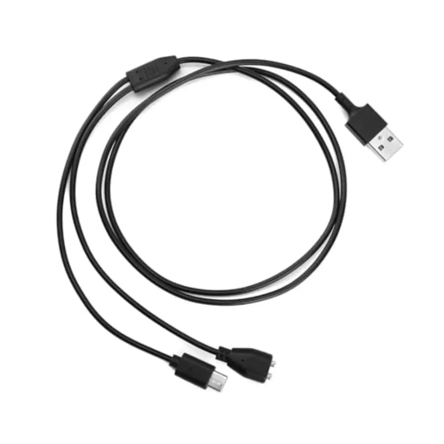 Cavo di ricarica per collare antiurto per cani Replant Nero 2in1 Cavo di ricarica magnetico e cavo USB per addestramento compatibile con Delup