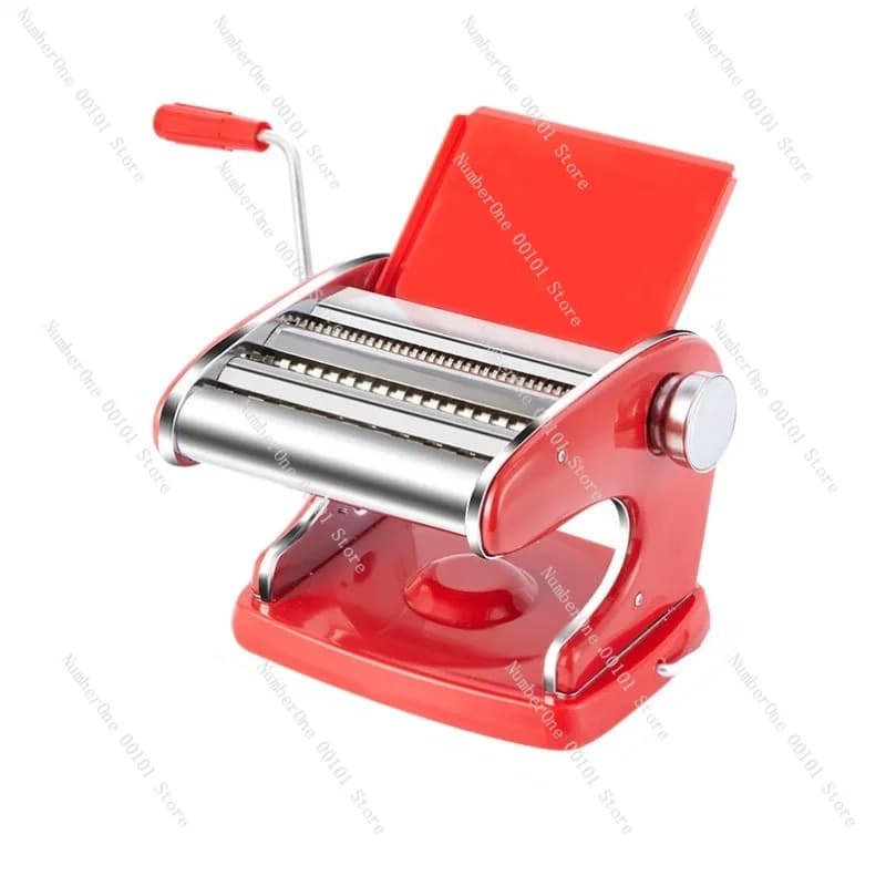 Macchina per Pasta Domestica, Macchina Manuale Commerciale per Noodle, Strumento per Stendere la Pasta per Ravioli, Mattarello Multifunzionale da Cucina con