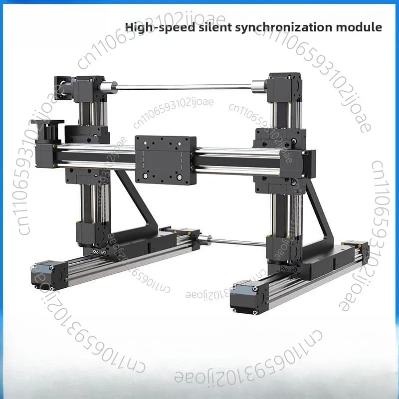 Modulo cinghia dentata a portale a tre assi Precisione Controllo numerico elettromeccanico Guida trasversale automatica a scorrimento lineare