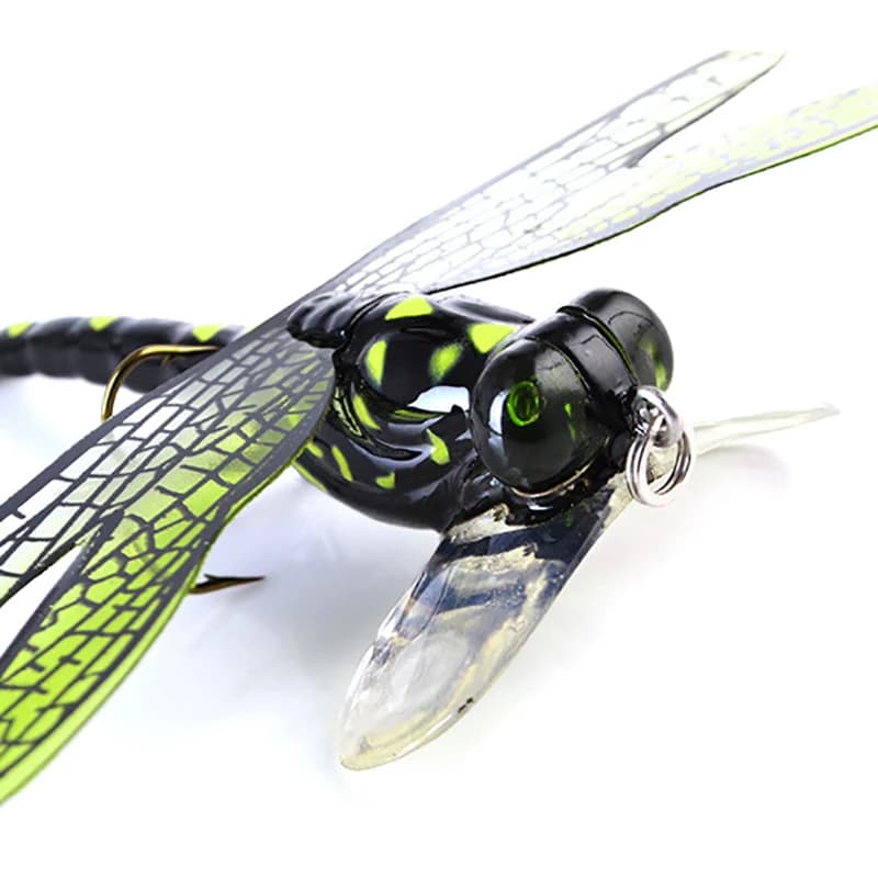 Topwater Libellula Mosche Secche Insetto Richiamo di Pesca A Mosca 6G 7.5 CENTIMETRI Trota Popper Esca Artificiale Wobblers Per Traina Richiamo Duro