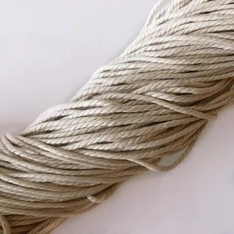 Waxed Cotton Fabric 2mm Durable Beading Cord Necklace Thread Jewelry Making for Bracelet Kit