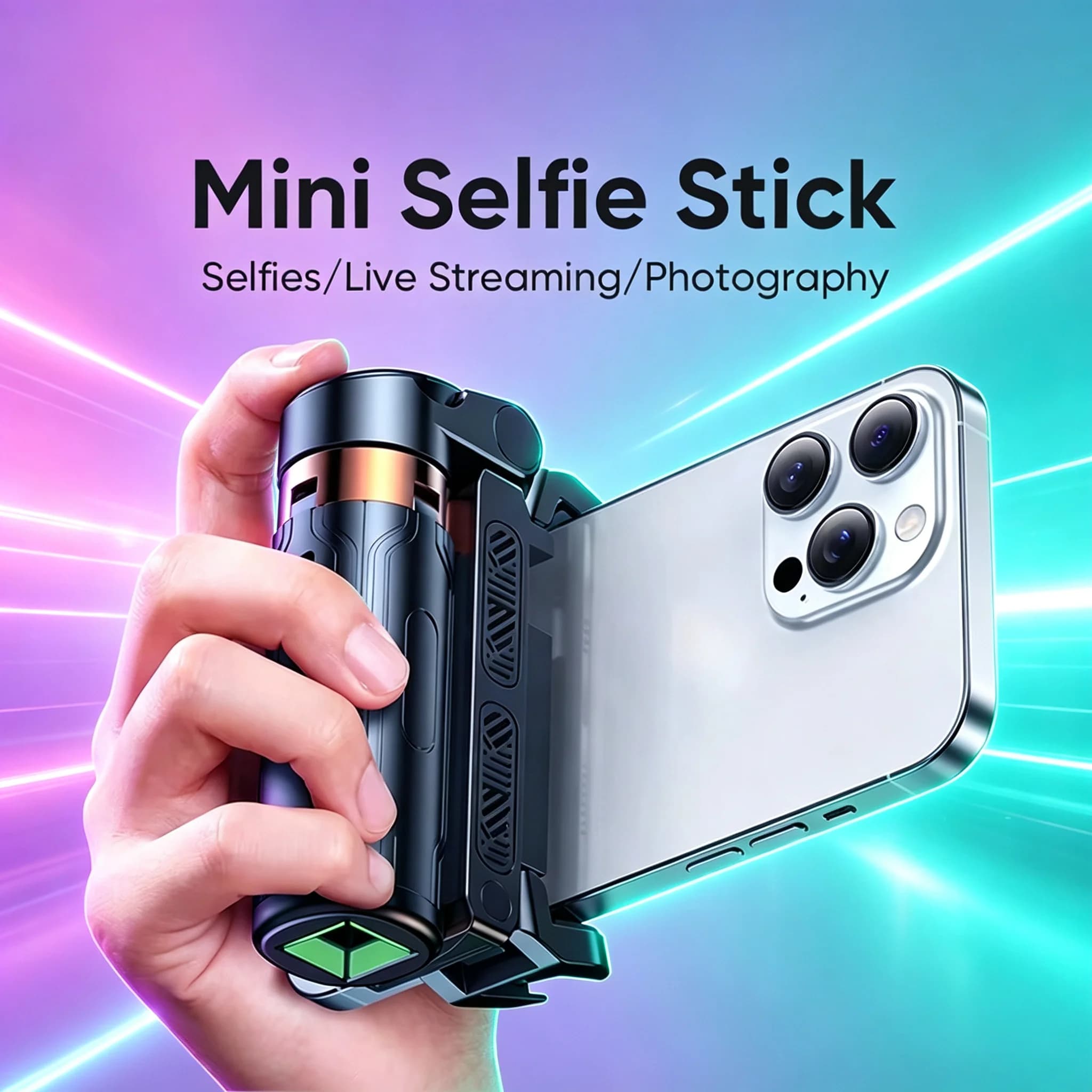 Universal Foldable Portable Selfie Stick Tripod Detachable Wireless Remote Controller Mini Multi Function Phone Holder