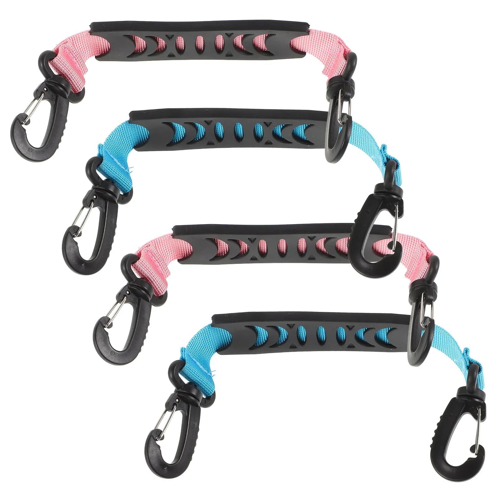 4 Pcs Ice Skates Carrier Leash Adjustable Ski Boots Carrying Strap Belt Fixing Portable Rope
