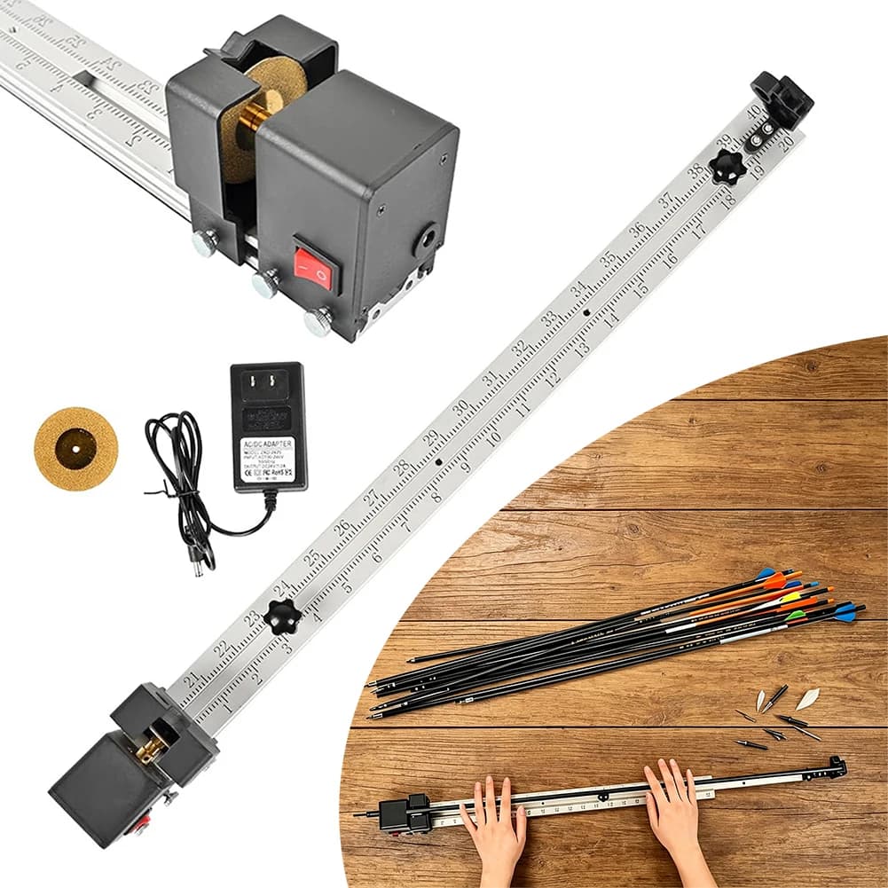 Adjustable Archery-Saw Tool,Professional Carbon-Arrow Cutter,For Various Arrow-Sizes,For Archery-Club Maintenance Station