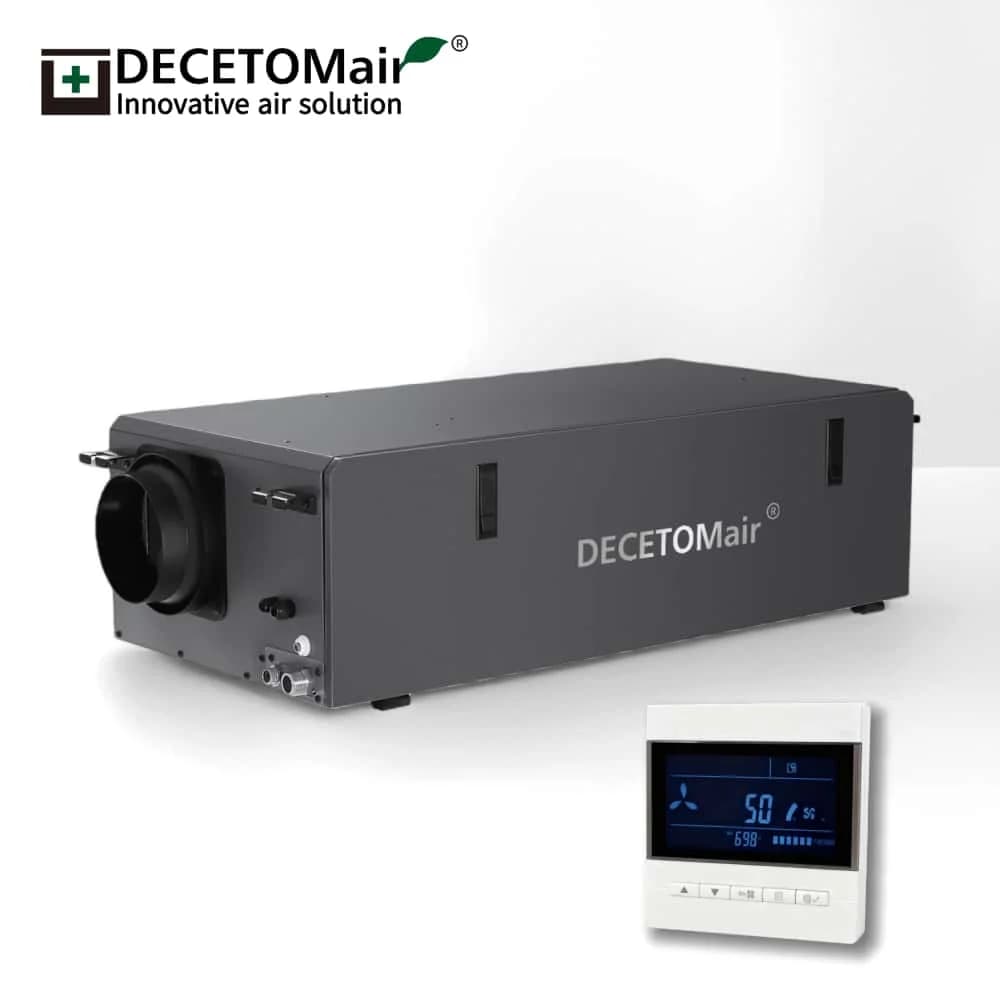 Umidificatore HVAC evaporativo intelligente per tutta la casa, montato su condotto, con sistema di rinfrescamento per camera da letto e uso esterno