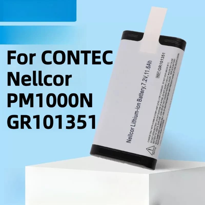For CONTEC Nellcor PM1000N GR101351 Pulse Oximeter Battery