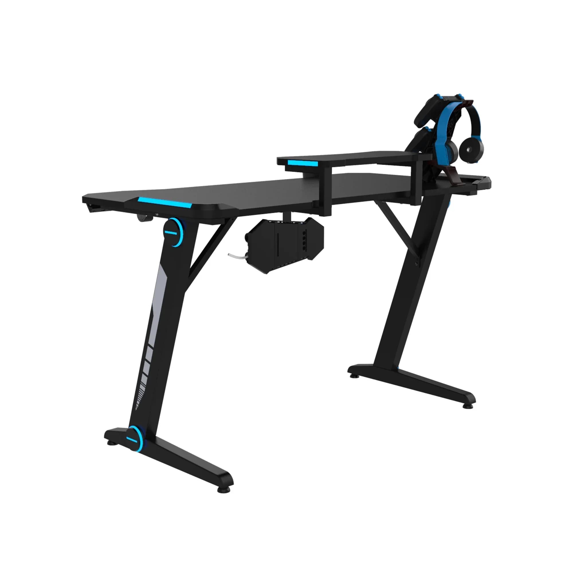 Playbench, Workbench for Z-shaped computer games with monitor and carbon fiber surface support, game
