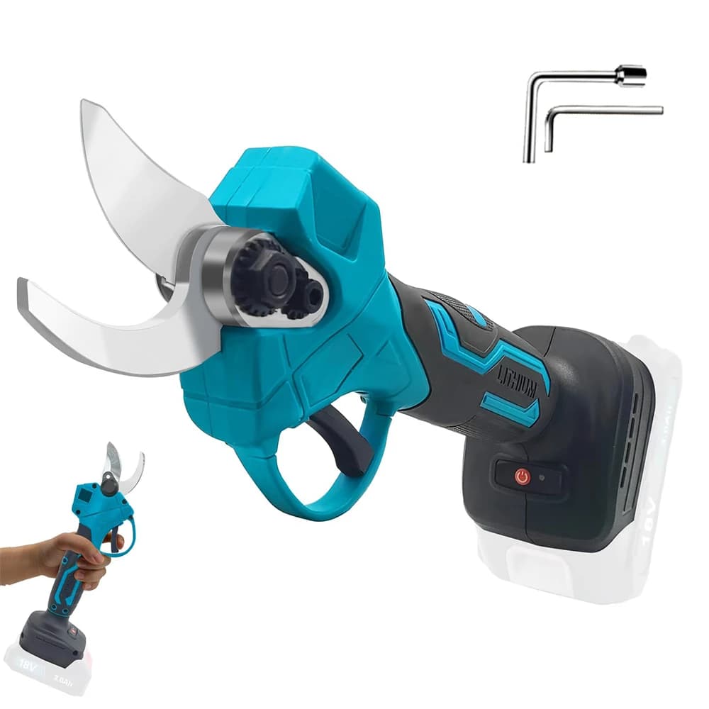 Battery Powered Scissors for Makita 18 V, Battery Powered Supplies, Cutting Diameter 30 mm, Wireless Garden and Tree Cutters