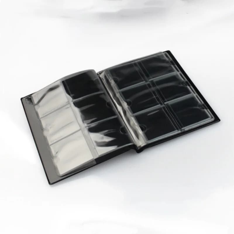 60 Pieces Coin Album Cardboard Coin Holders Coin Collection Storage Book For Coin Collecting Cryptocurrency Card Organizer