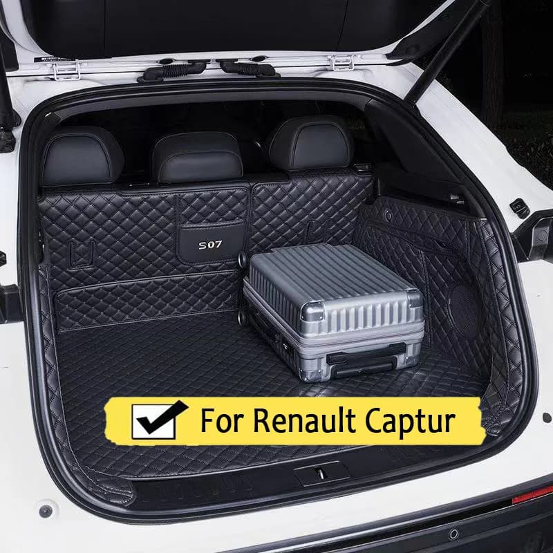 Car trunks for Renault Captur 2014 2015 2016 2017 2018 Car accessories Interior Car hoods PU leather