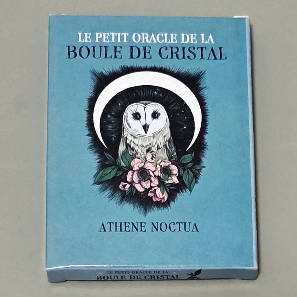 Carte Oracolo della Sfera di Cristallo - Divinazione con 13 Carte, Edizione Francese 10.4*7.3cm Le Petit Oracle De La Boule De Cristal