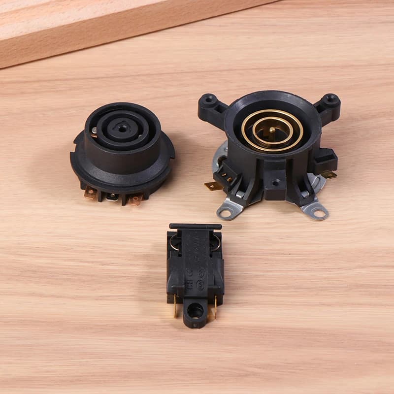 3pcs/set Electric Base Thermostat Switch, Kettle Connector Socket for Household Use