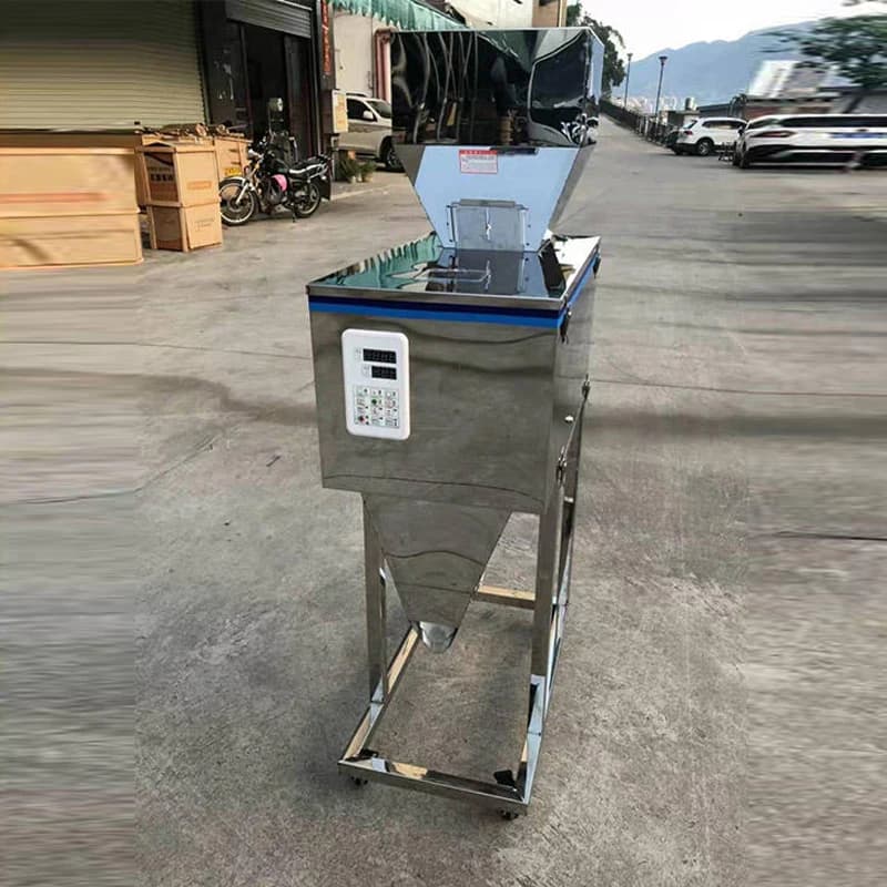 Semi-automatic powder particle filling machine/powder packaging machine with nutritional protein flavour