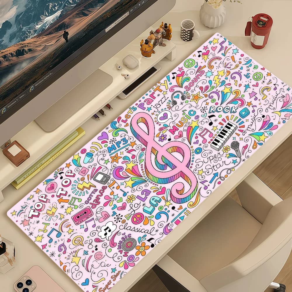 Pattern G-Graffiti Mouse Pad MousePad Non-slip Art Lockedge Office Student Gaming Thickened Large Writing Pad Cushion